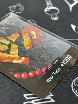 One Piece Card Game DON!! Card Portgas.D.Ace Holo Foil Textured PRB01 - Image 2