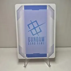 Gundam Card Justice Gundam LR+ Alt Art GD01-066 Newtype Rising English TCG White - Image 2