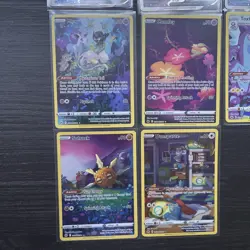 Pokemon joblot bundle. Crown zenith 8x cards. Mew gg10/gg70. Suicune V gg38/gg70 - Image 4