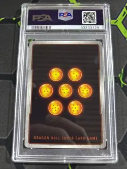 Dragon Ball Super Card Game Vegeta, Prideful Transformation PSA 10 - Image 2