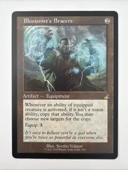 Illusionist's Bracers (Retro Frame) Ravnica Remastered Regular - Image 1