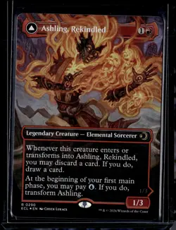 Ashling, Rekindled (Borderless) - 290 - Foil - ECL - NM - Magic the Gathering - Image 1