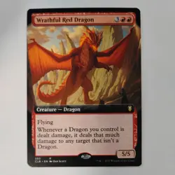 Wrathful Red Dragon (Extended Art) - Commander Legends: Battle for Baldur's Gate - Image 1