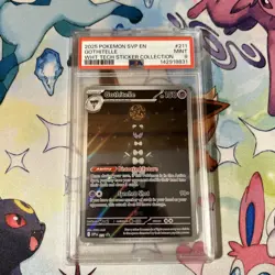 2025 POKEMON SVP EN-SV BLACK STAR PROMO #211 GOTHITELLE PSA 9 - Image 1