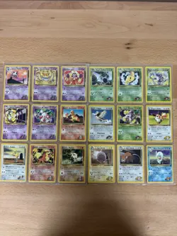 Lp-hp Unlimited) 132 COMPLETE Pokemon GYM CHALLENGE Set RARE UNC/COMMON Non-Holo - Image 5