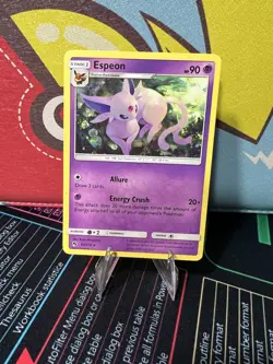 Pokemon TCG - 2018 Espeon 89/214 - Lost Thunder Rare - MINT - Image 1