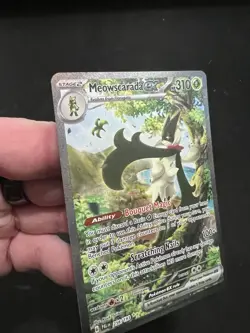 Pokemon TCG Meowscarada EX 256/193 Paldea Evolved Special Illustration Rare NM - Image 4