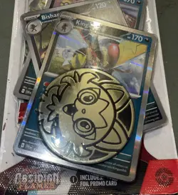 Pokemon TCG S & V Obsidian Flames Premium Checklane Blister Kingambit NEW SEALED - Image 2