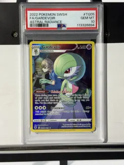 2022 POKEMON SWORD & SHIELD ASTRAL RADIANCE #TG05 FULL ART/GARDEVOIR PSA 10 - Image 1