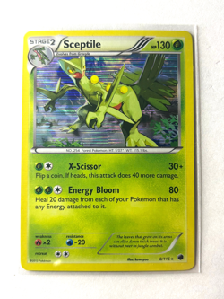Sceptile #8 holo rare Pokemon Plasma Freeze NM - Image 1