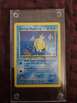 Pokemon Neo Revelation Shining Magikarp Card 66/64 Secret Holo Rare - Image 1