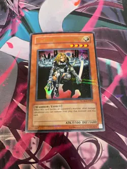 YUGIOH - D.D. WARRIOR LADY - HL06 - MP - HOBBY LEAGUE PROMO - ULTRA RARE - Image 1