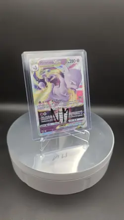 Pokemon Mewtwo VSTAR Holo Ultra Rare TCG Card 031/078 Pokemon Go - Image 1