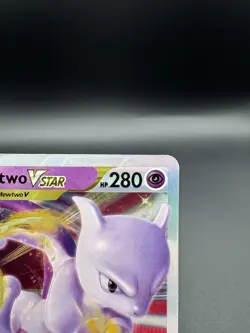 Pokemon Mewtwo VSTAR Holo Ultra Rare TCG Card 031/078 Pokemon Go - Image 3