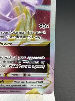 Pokemon Mewtwo VSTAR Holo Ultra Rare TCG Card 031/078 Pokemon Go - Image 4