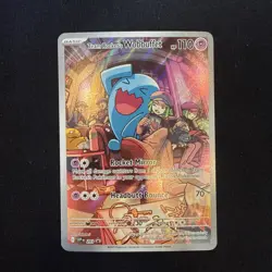 Pokemon TCG Sealed Team Rocket's Wobbuffet ETB Promo 203 SV: Destined Rivals NM - Image 1