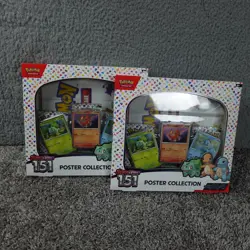 Pokemon TCG Scarlet & Violet 151 Poster Collection Box Sealed Lot Of 3 - Image 1