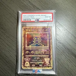 Ancient Mew 2000 Pokemon Movie Promo PSA 10 GEM MINT - Image 1