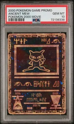 Ancient Mew 2000 Pokemon Movie Promo PSA 10 GEM MINT - Image 1