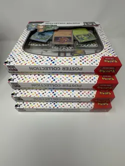 Lot of 4 Pokemon TCG Scarlet & Violet 151 Poster Collection Boxes - New & Sealed - Image 4