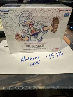 One Piece TCG: Awakening Of The New Era Booster Box OP-05 (Factory Sealed) ENG - Image 1