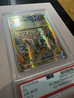 Pokemon TCG PSA 10 Mega Charizard EX Full Art Holo 101/108 XY Evolution GEM MINT - Image 5