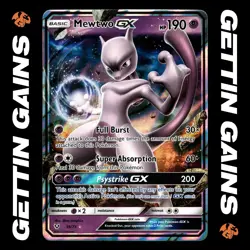 Mewtwo GX - 39/73 - Ultra Rare - Shining Legends - Pokemon Card - NM/M - Image 1