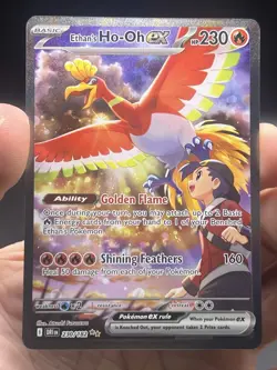 Ethan's Ho-Oh ex 230/182 Special Illustration Rare Destined Rivals English NM - Image 3