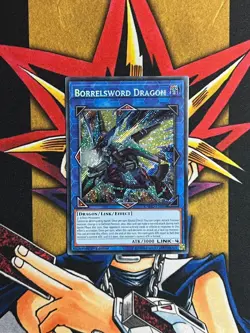 CYHO-EN034 Borrelsword Dragon Secret Rare 1st Edition NM Yugioh Card - Image 1
