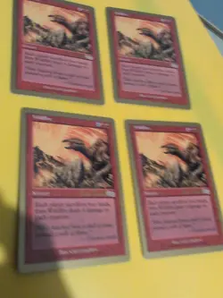 Wildfire x4 Sorcery. World Championship Gold Border: Tokyo 1999 MTG 4 Card. - Image 3