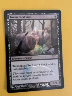 Tormented Soul. foil promo rare spirit Magic the Gathering Card. - Image 2