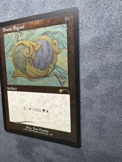 1 x FOIL ETCHED Simic Signet Secret Lair Drop Series (SLD) - NM 295 MTG - Image 2