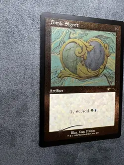 1 x FOIL ETCHED Simic Signet Secret Lair Drop Series (SLD) - NM 295 MTG - Image 3