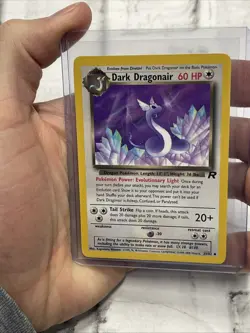 Pokemon TCG Dark Dragonair Team Rocket 33/82 Regular Vintage Uncommon Vtg NM/MT - Image 1