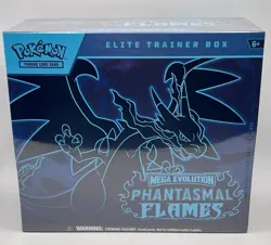 Pokemon Mega Evolution Phantasmal Flames Elite Trainer Box ETB Sealed - Image 1