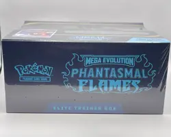 Pokemon Mega Evolution Phantasmal Flames Elite Trainer Box ETB Sealed - Image 5