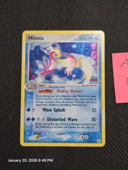 Milotic Holo Rare Pokemon Card 12/101 -Hidden Legends TCG - Image 2