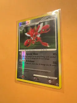 Pokemon TCG 2008 Scizor Reverse Holo 29/100 Majestic Dawn LP - Image 3