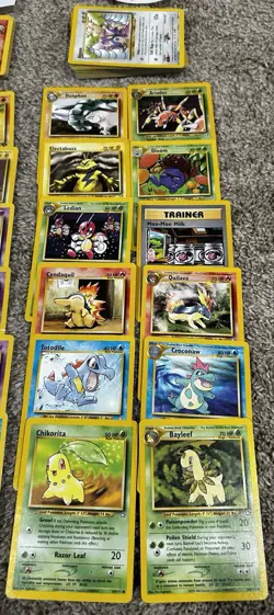 Late WOTC Pokemon 183 Card Lot No Duplicates MP Gym Hero/gym challenge, Neo Sets - Image 2