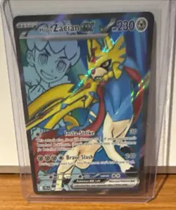 2025 Pokemon SV Journey Together Hop's Zacian ex 176/159 NM/M - Image 1