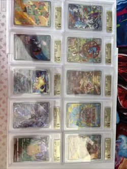 Pokemon 10x Lot All Gem Mint AR, SAR Bgs Graded 9.5 Lot#3 - Image 1