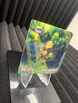 2025 Pokemon Eif Bellsprout Gameboy Lenticular Card NM! Non-TCG - Image 1