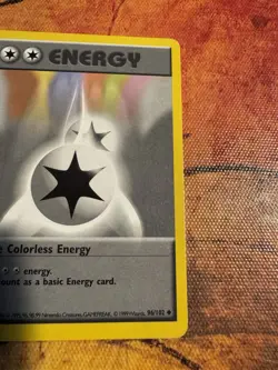 RARE Double Colorless Energy | Base Set 96/102 | Vintage Pokemon Card - Image 3