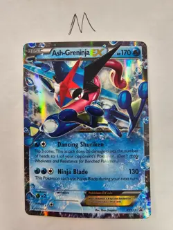 Pokemon TCG Pokemon Ash-Greninja Ex Greninja Promo Holo - Image 1