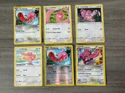 Lickitung Lickilicky Pokemon Card Collection Lot Of 6 With Reverse Holo - Image 1