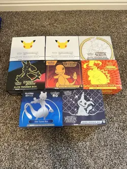 Lot Of EMPTY POKEMON ETBs - Image 1