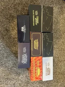 Lot Of EMPTY POKEMON ETBs - Image 4