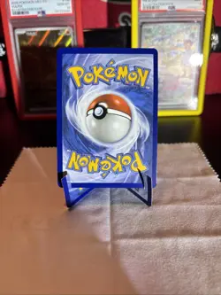 Pokemon TCG Team Rockets Meowth Card 203/182 Destined Rivals NM+ Condition - Image 2