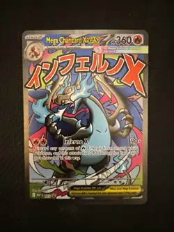 Pokemon TCG Mega Charizard X ex Black Star Promo MEP 023 Holo UPC B - Image 2