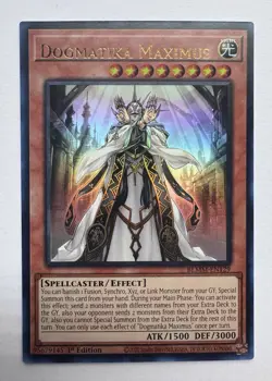 Dogmatika Maximus - BLMM-EN129 - Ultra Rare - 1st Edition - Yugioh - Image 1